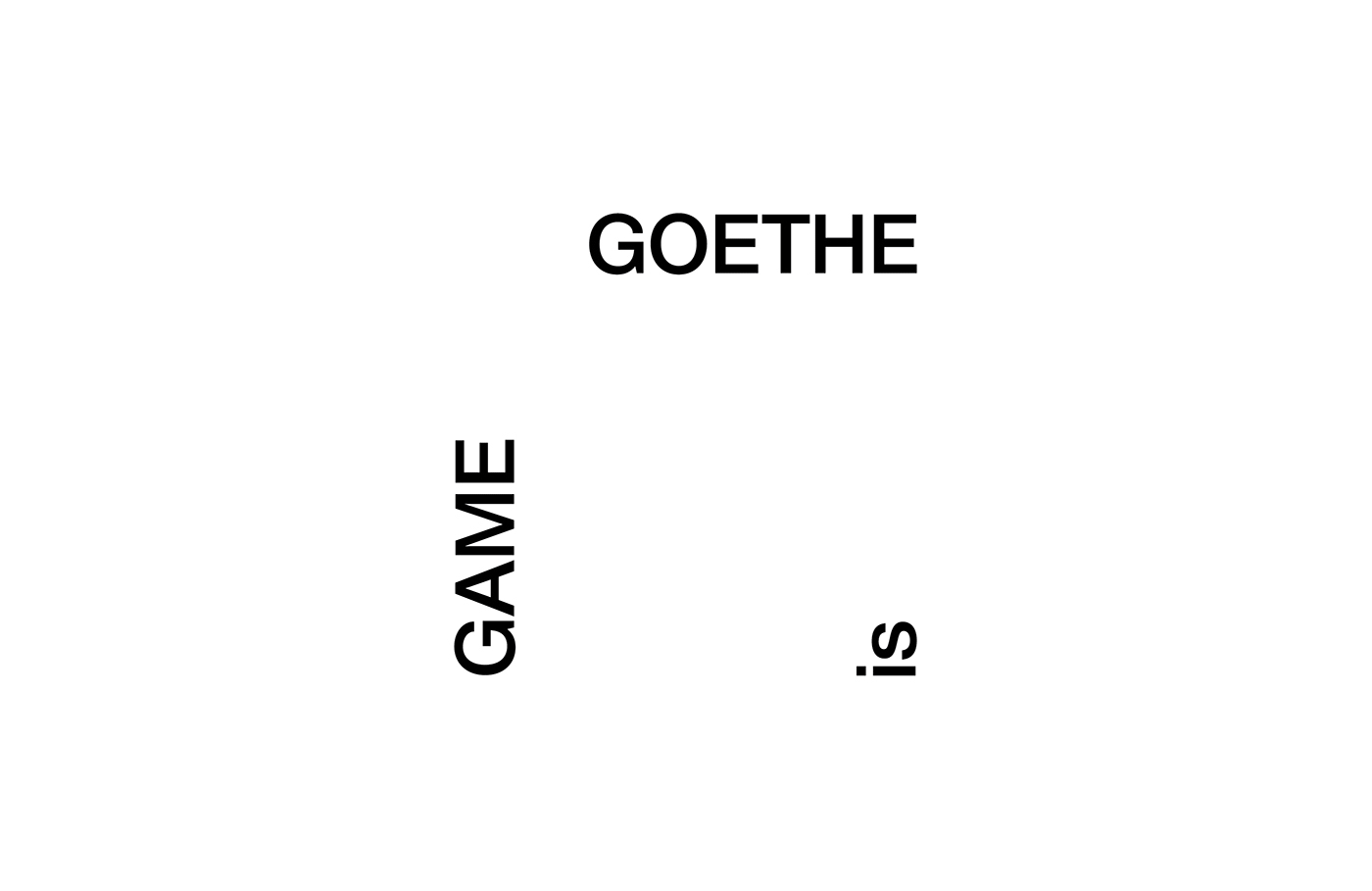 Goethe is Game | 2016- 2018